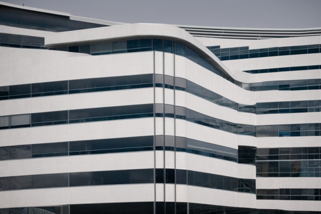 Salt Lake City office building with spectrally selective window films